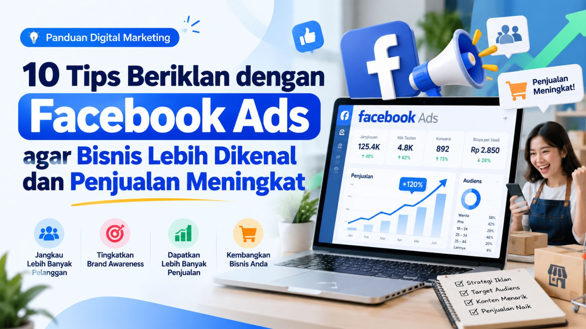 10 Tips Beriklan dengan Facebook Ads agar Bisnis Lebih Dikenal dan Penjualan Meningkat