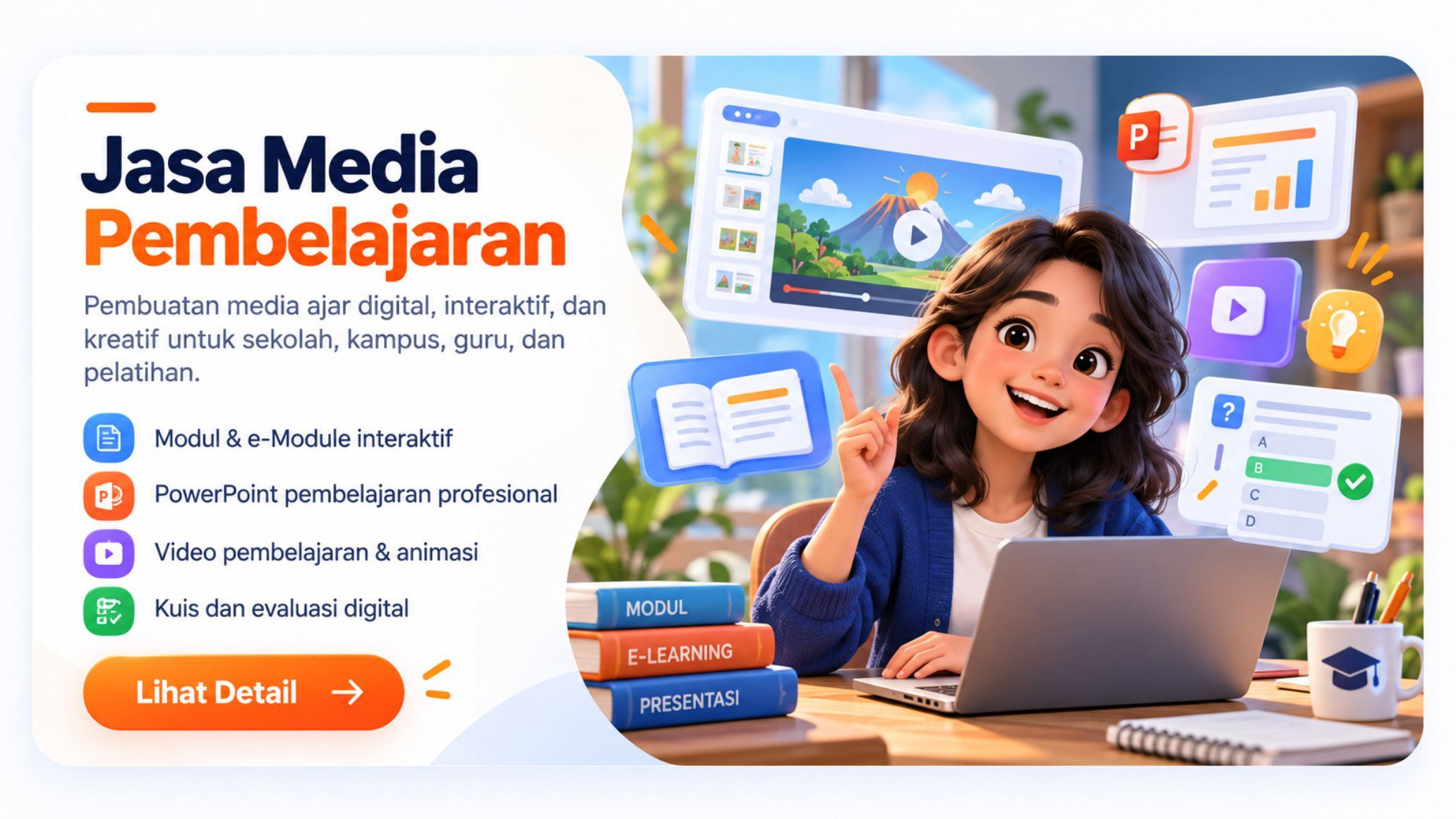 Ilustrasi Jasa Media Pembelajaran