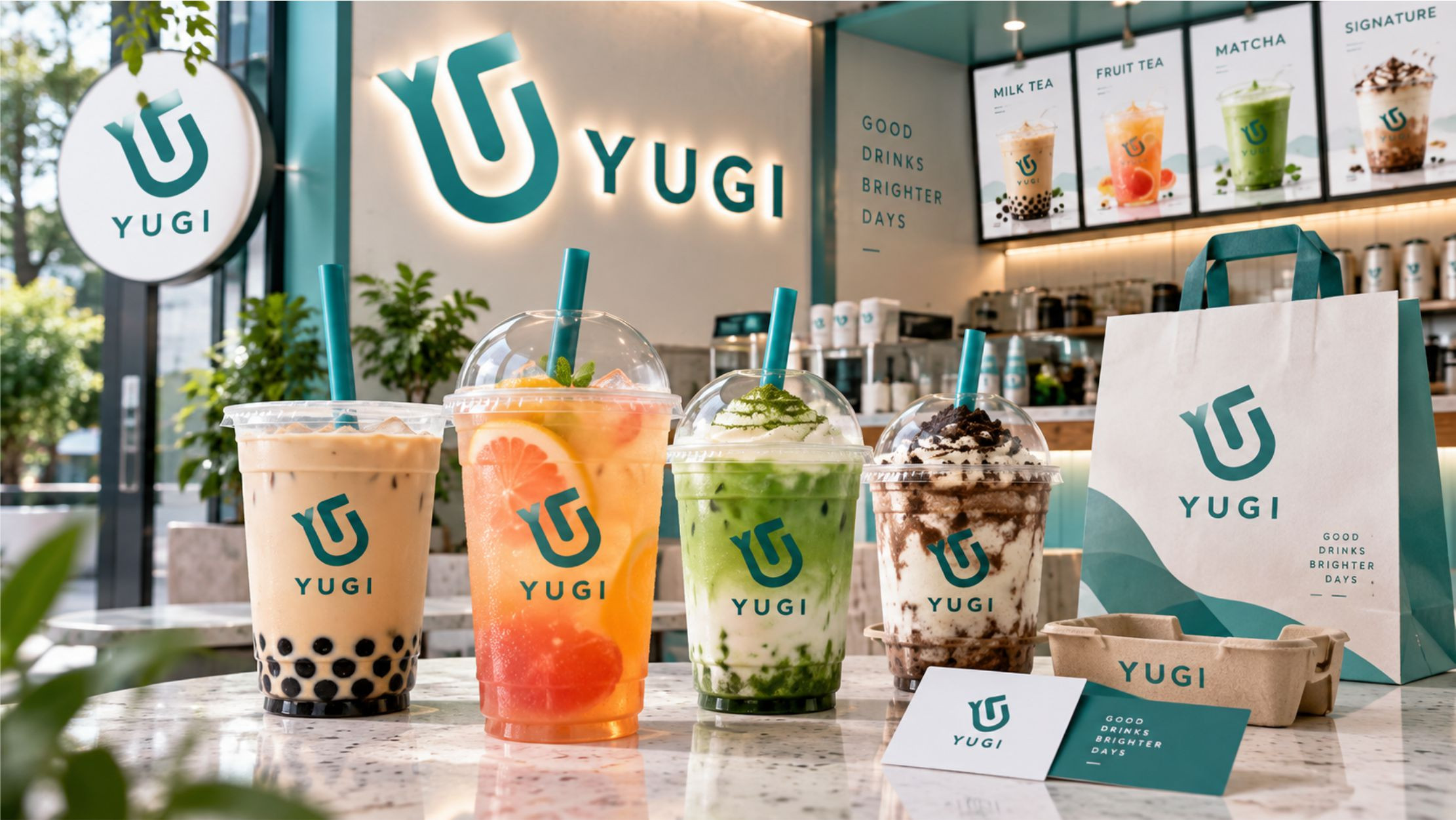 Logo Brand Bisnis Minuman