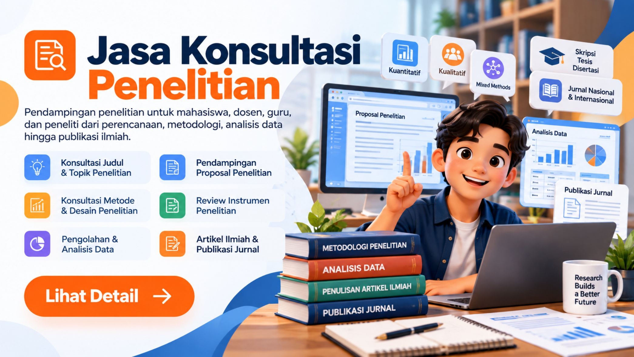 Ilustrasi Jasa Konsultasi Penelitian