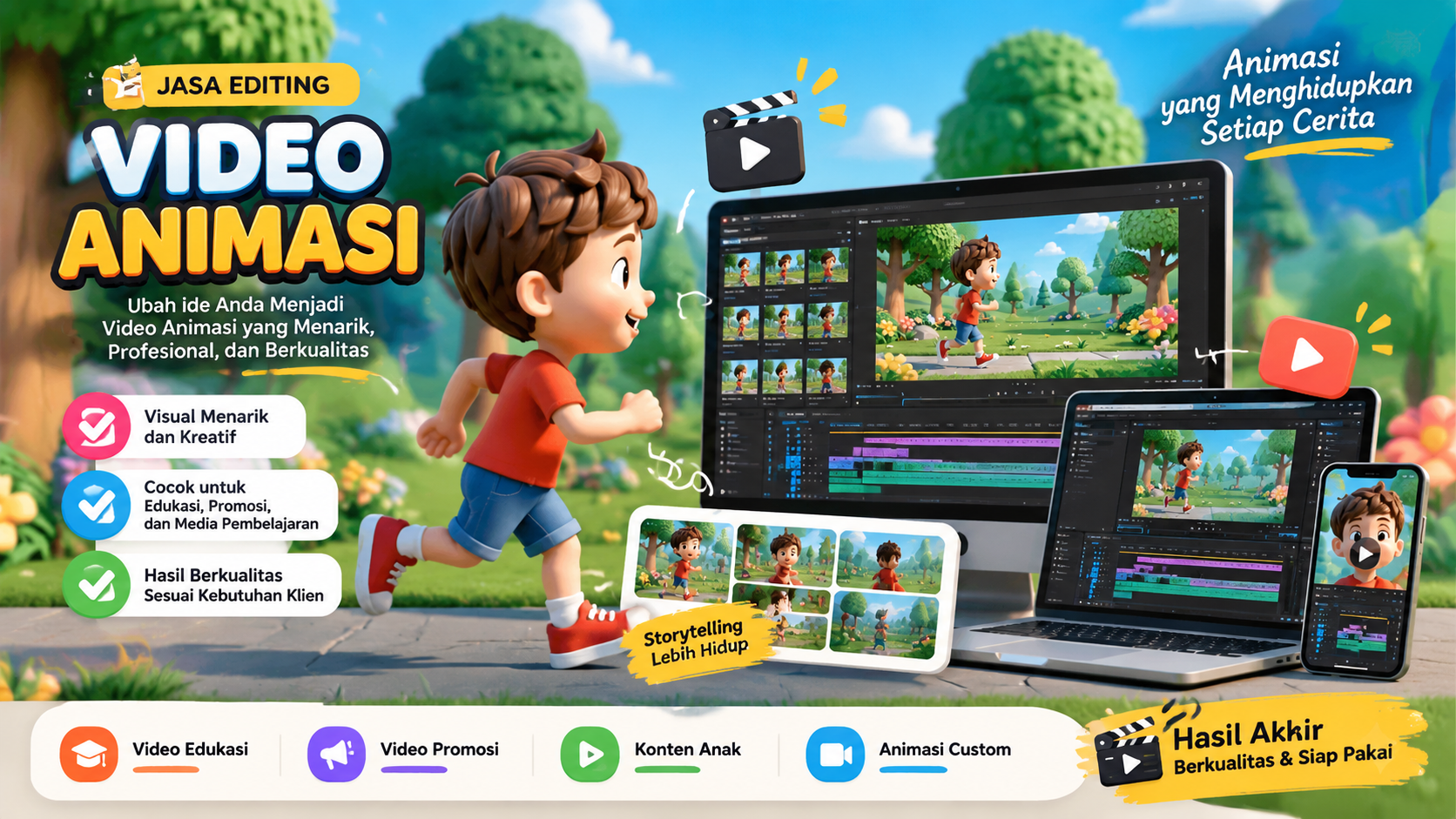 Manfaat Video Animasi untuk Promosi dan Edukasi